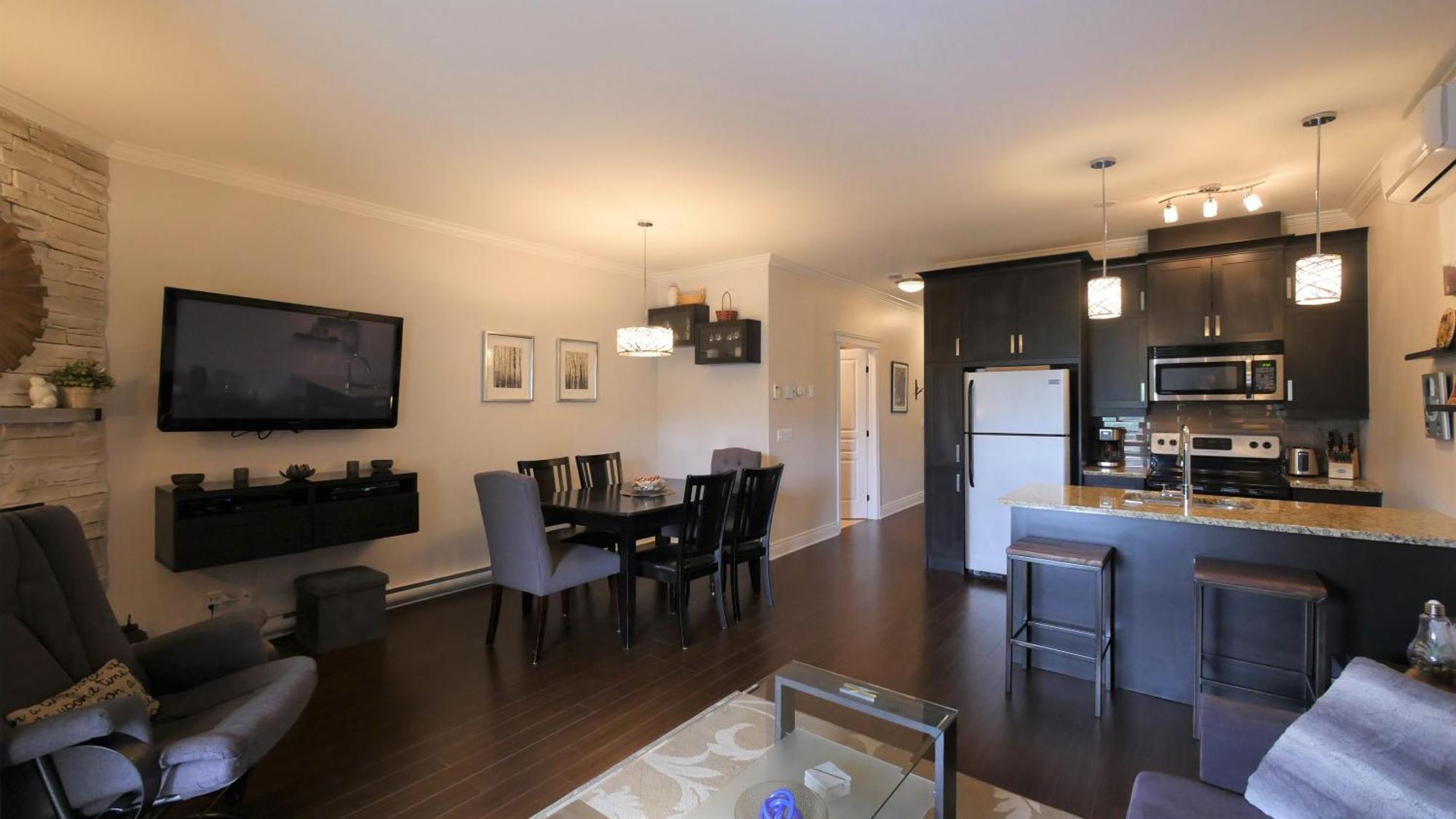 Appartement Le 204 Champlain Bromont Extérieur photo